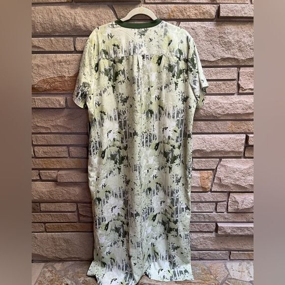 Tuckernuck Shady Grove Floral Camille Dress Green Floral Midi Maxi XXL NWT - Picture 4 of 12